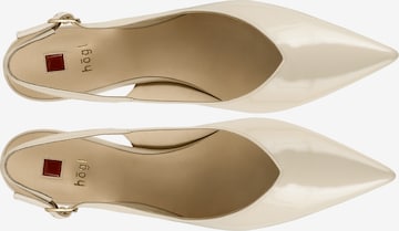 Högl - Zapatos destalonado 'BOULEVARD' en beige