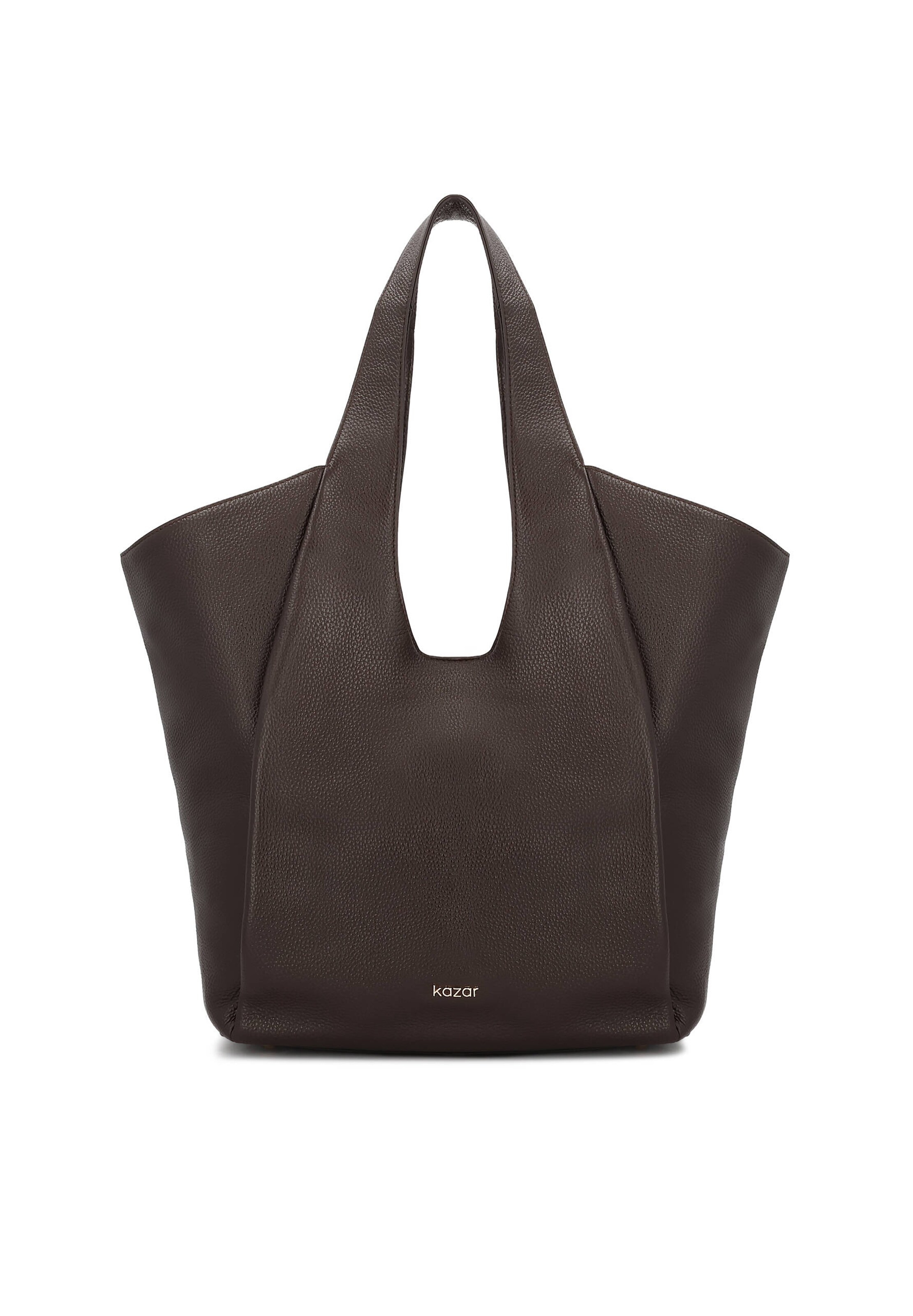 Kazar Kabelka na rameno - Hnedá: predná strana