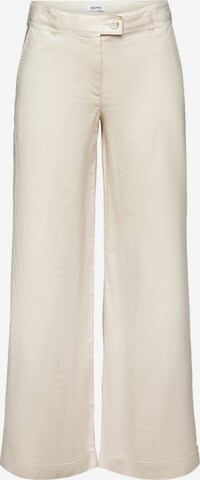 Pantalon ESPRIT en beige : devant