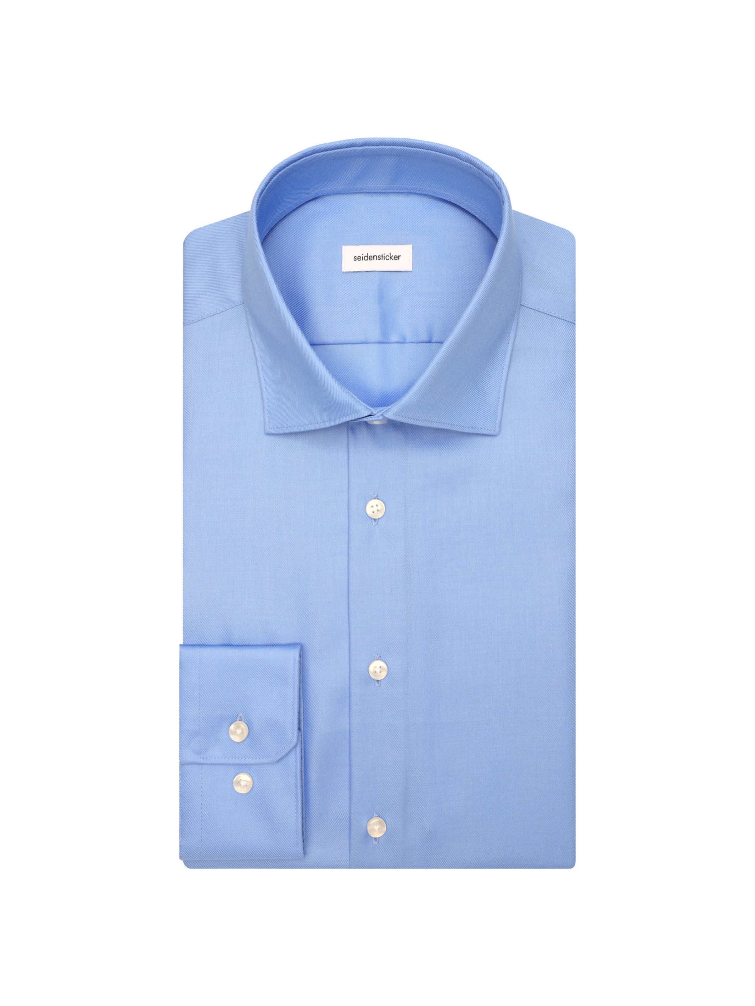 SEIDENSTICKER Slim Fit Businesshemd 'Schwarze Rose' in Blau