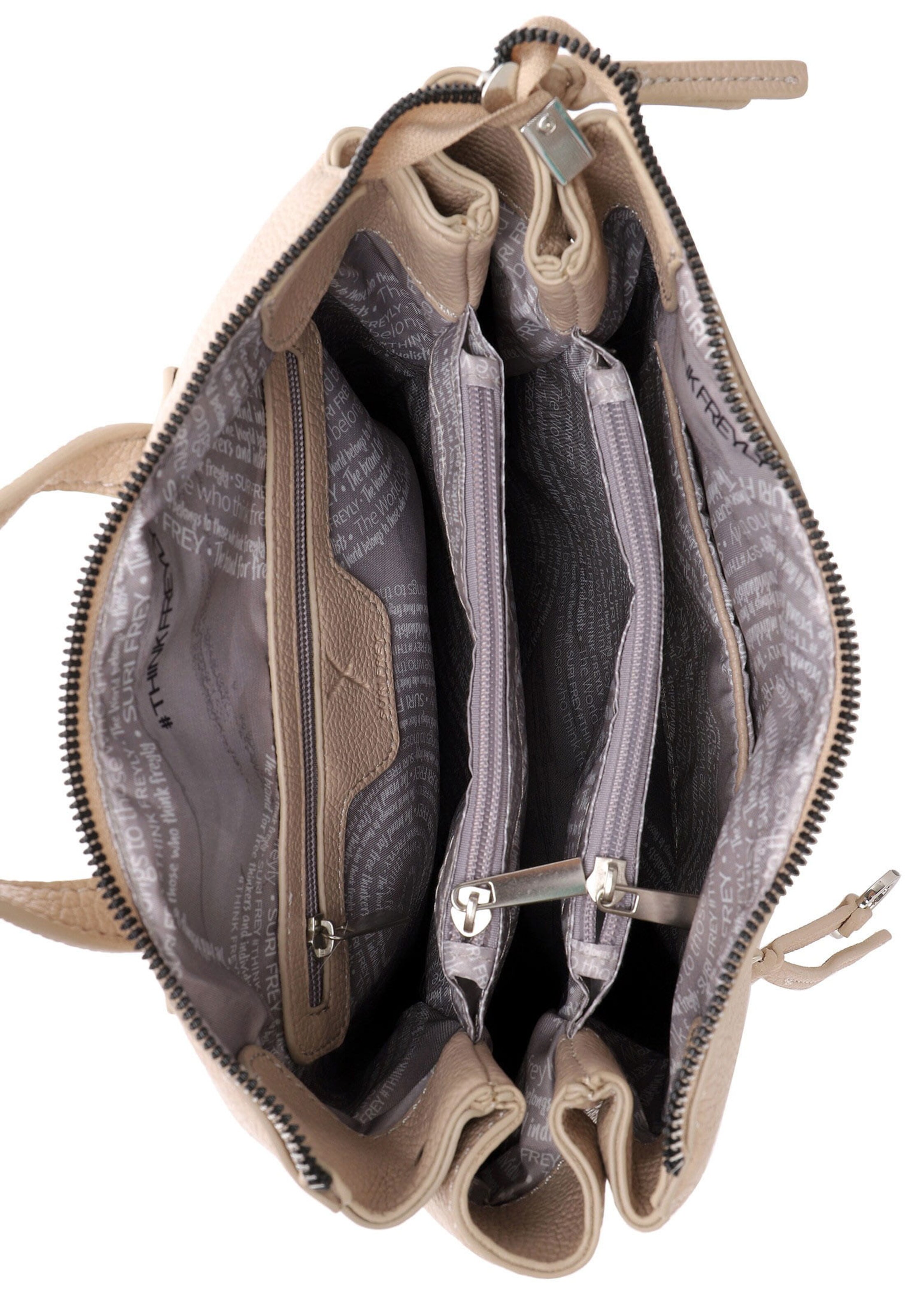 Zaino 'Debby' di Suri Frey in beige