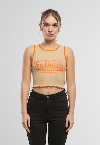 Von Dutch Originals Top 'Ashley' in Beige