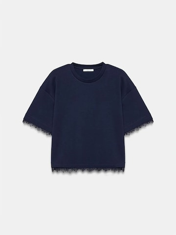 T-shirt Dilvin en bleu : devant