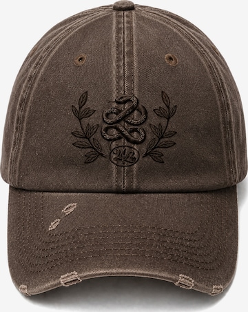 Cappello da baseball 'MERCY' di Vertere Berlin in marrone: frontale