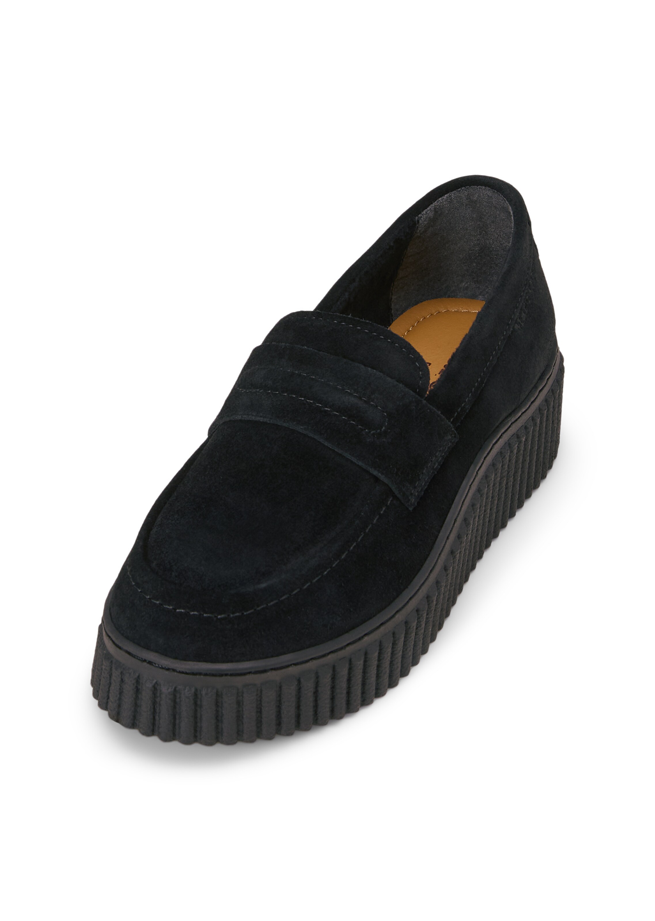 Marc O'Polo Slipper in Schwarz: Vorderseite