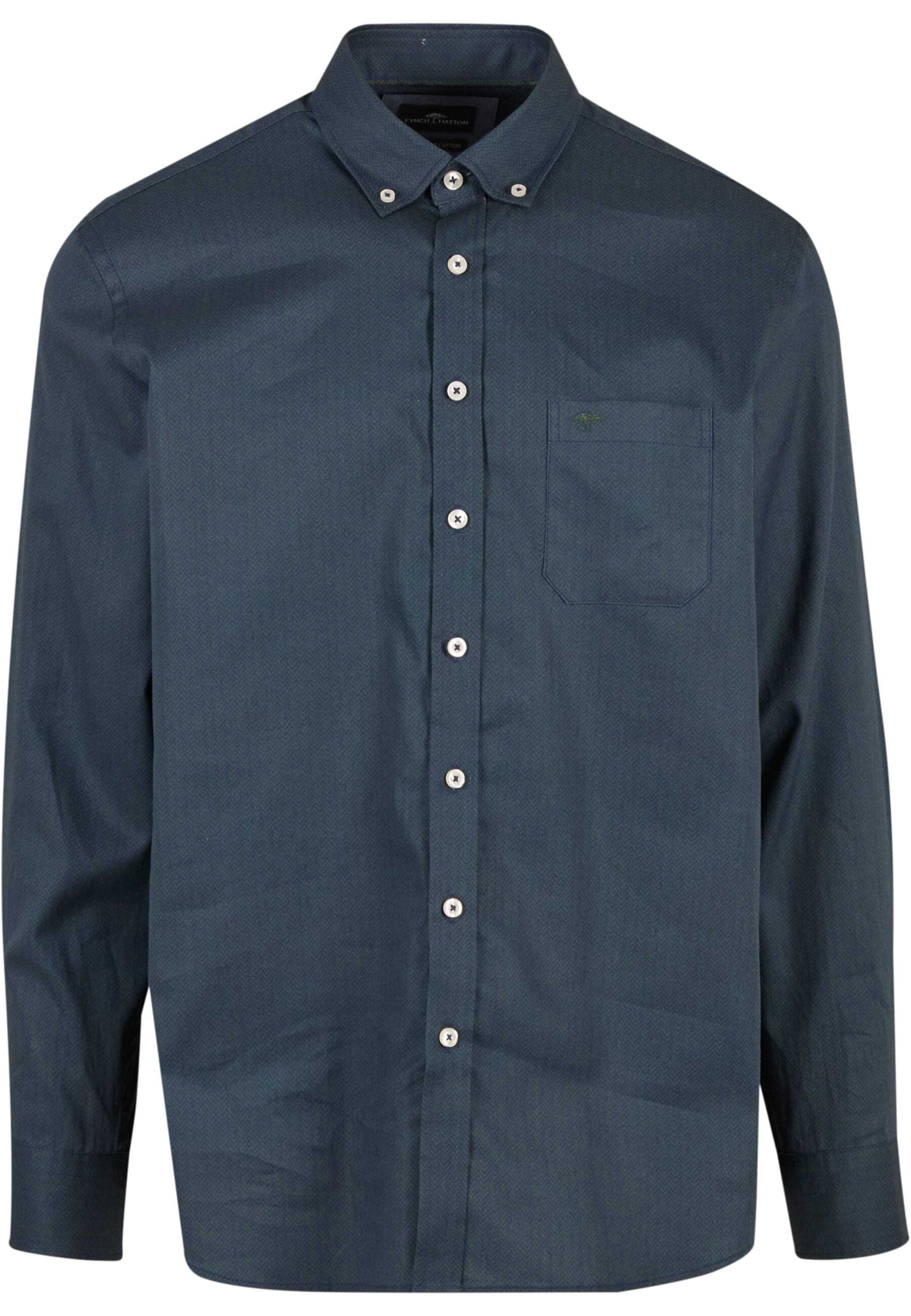 FYNCH-HATTON - Comfort Fit Camisa em mistura de cores: frente