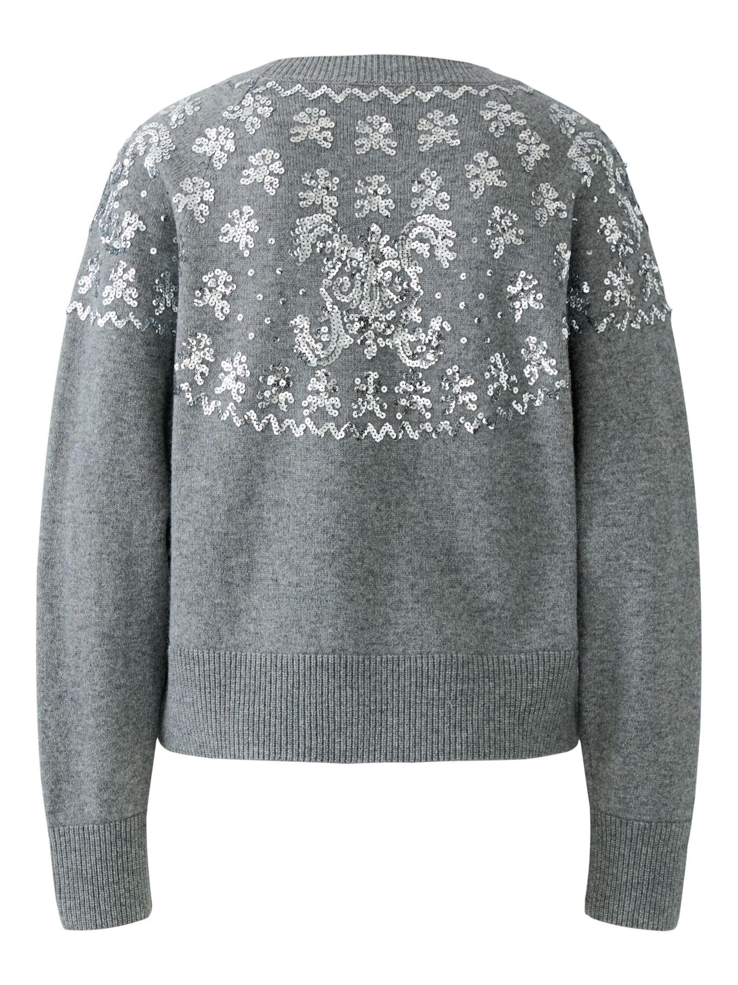 OUI Pullover in Grau