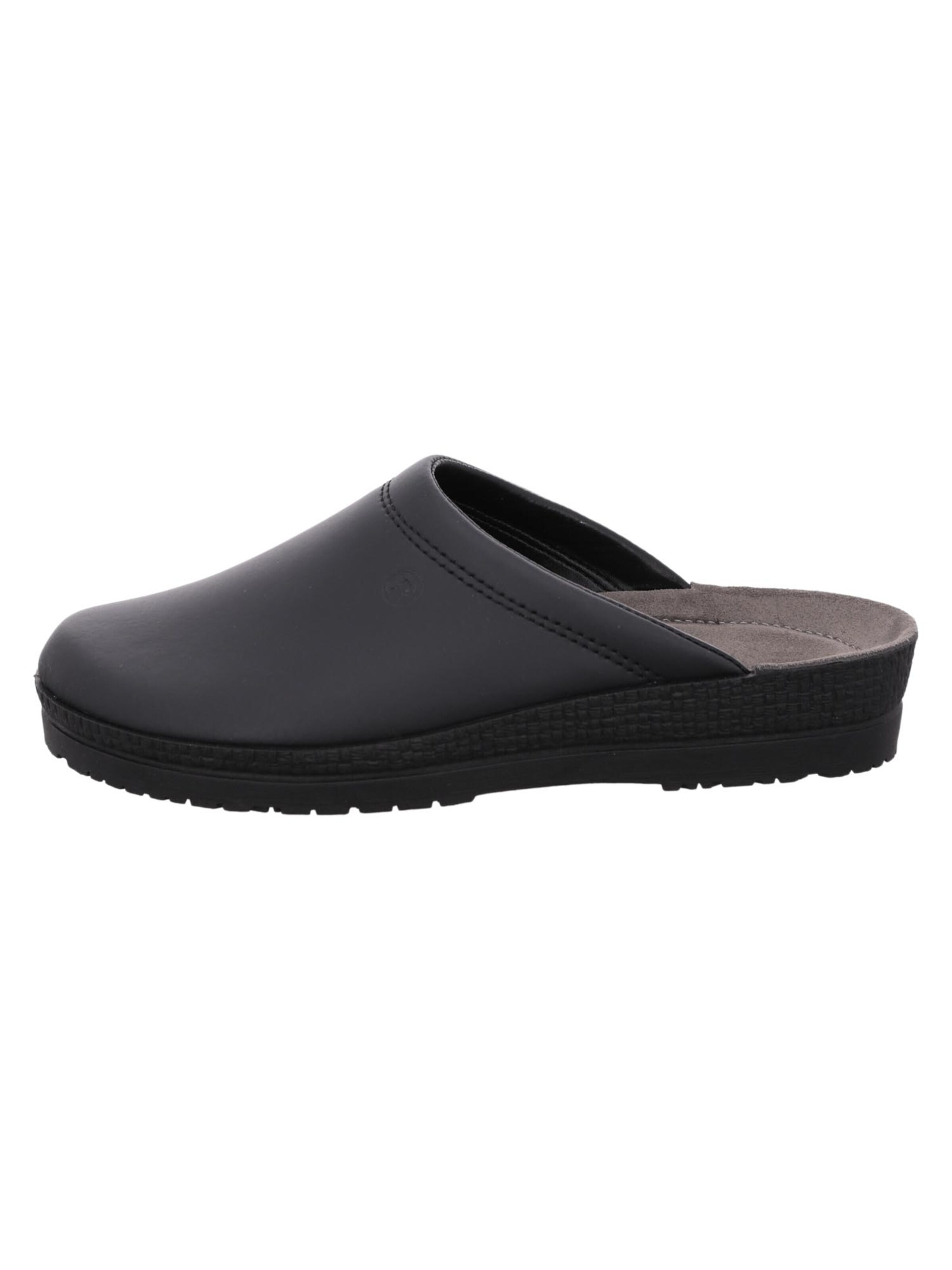 ROHDE Slipper 'Neustadt-H' in Black: front
