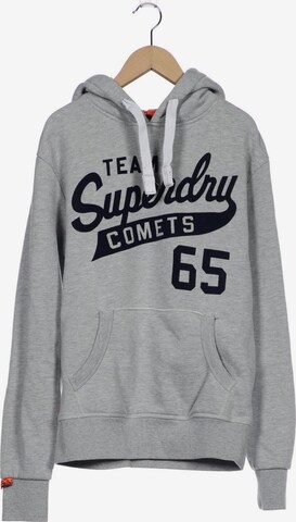 Superdry Kapuzenpullover S in Grau: predná strana