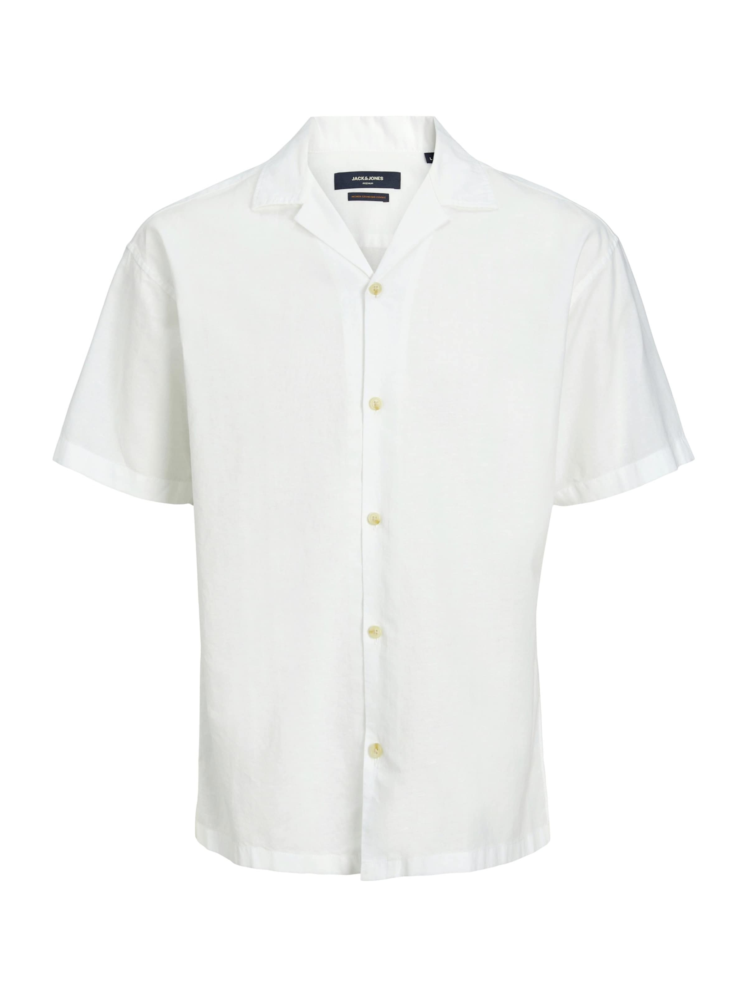 JACK & JONES Chemise 'JWHSummer' en blanc, Vue avec produit