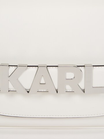 Karl Lagerfeld - Mala de ombro em branco