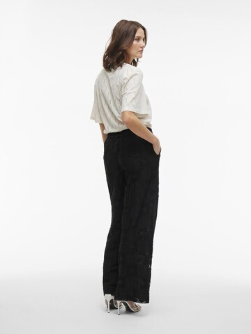 Loosefit Pantalon VILA en noir