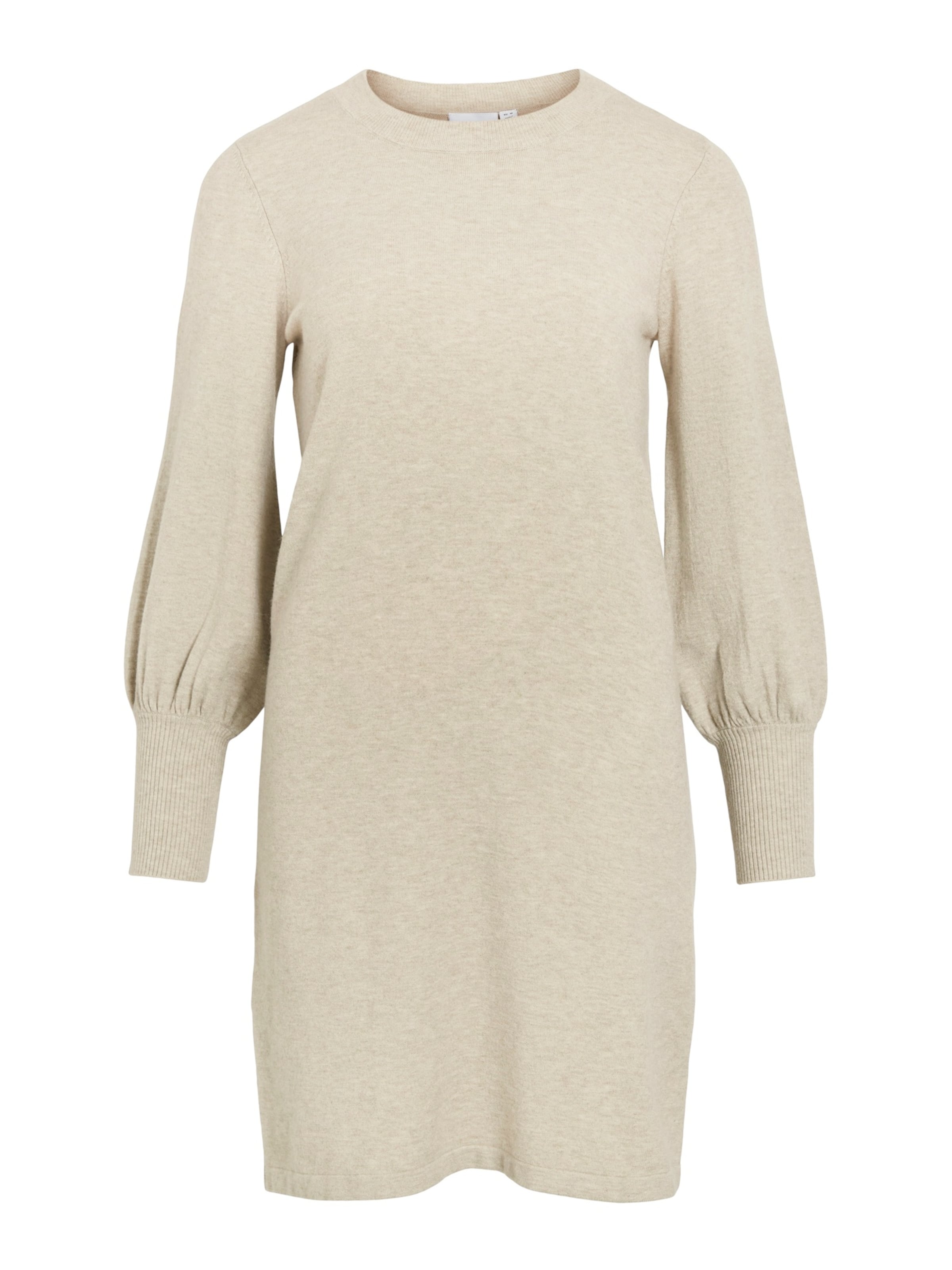 VILA Πλεκτό φόρεμα &#x27;VIKERRY&#x27; σε μπεζ: μπροστά