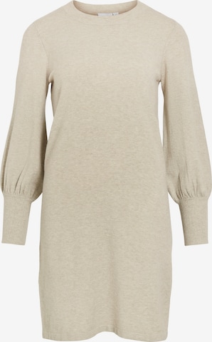 Robes en maille 'VIKERRY' VILA en beige : devant