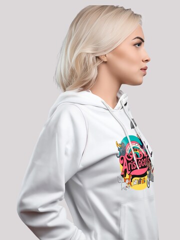 F4NT4STIC Sweatshirt 'Disney Aristocats Rainbow Fun' in White
