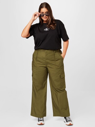 Regular Pantalon cargo Cotton On Curve en vert