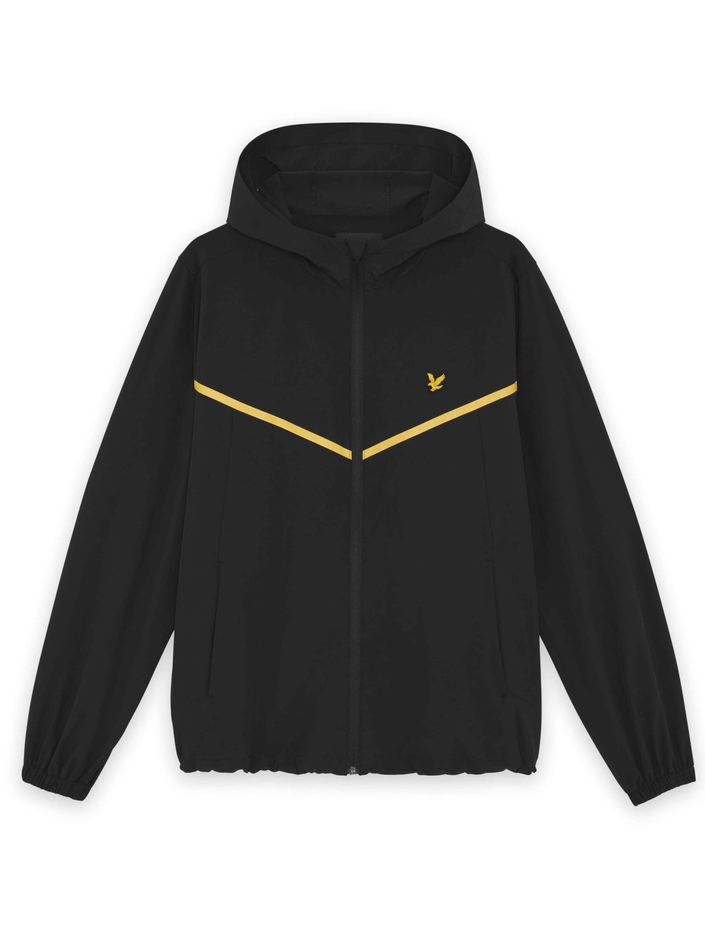 Lyle & Scott Tussenjas in Zwart: voorkant