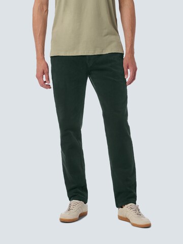 No Excess Slimfit Hose in Grün: Vorderseite