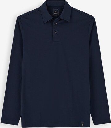 Boggi Milano Poloshirt in Blau: Vorderseite