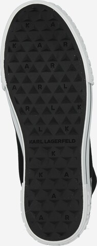 Karl Lagerfeld Kotníkové tenisky – černá