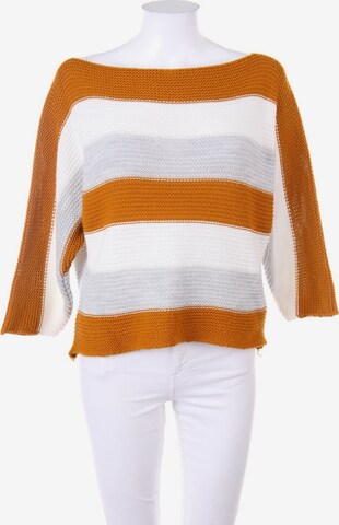 Blind date Batwing-Pullover S in Orange: predná strana