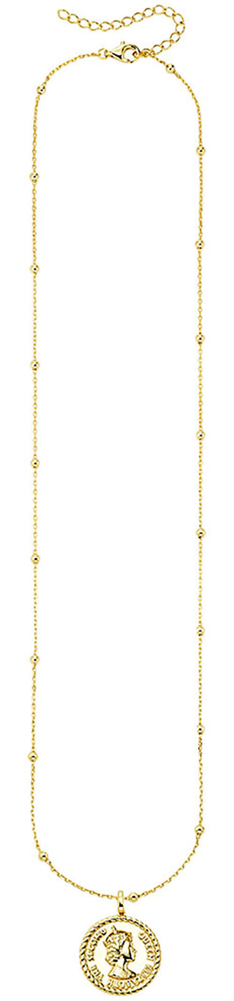 Aniston Necklace in Gold: front