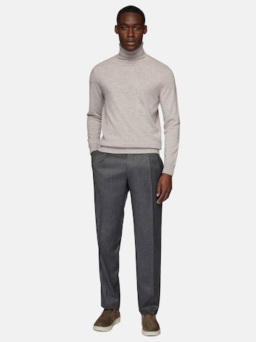 Coupe slim Pantalon à plis Boggi Milano en gris