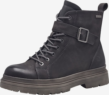 Bottines à lacets Tamaris en gris : devant