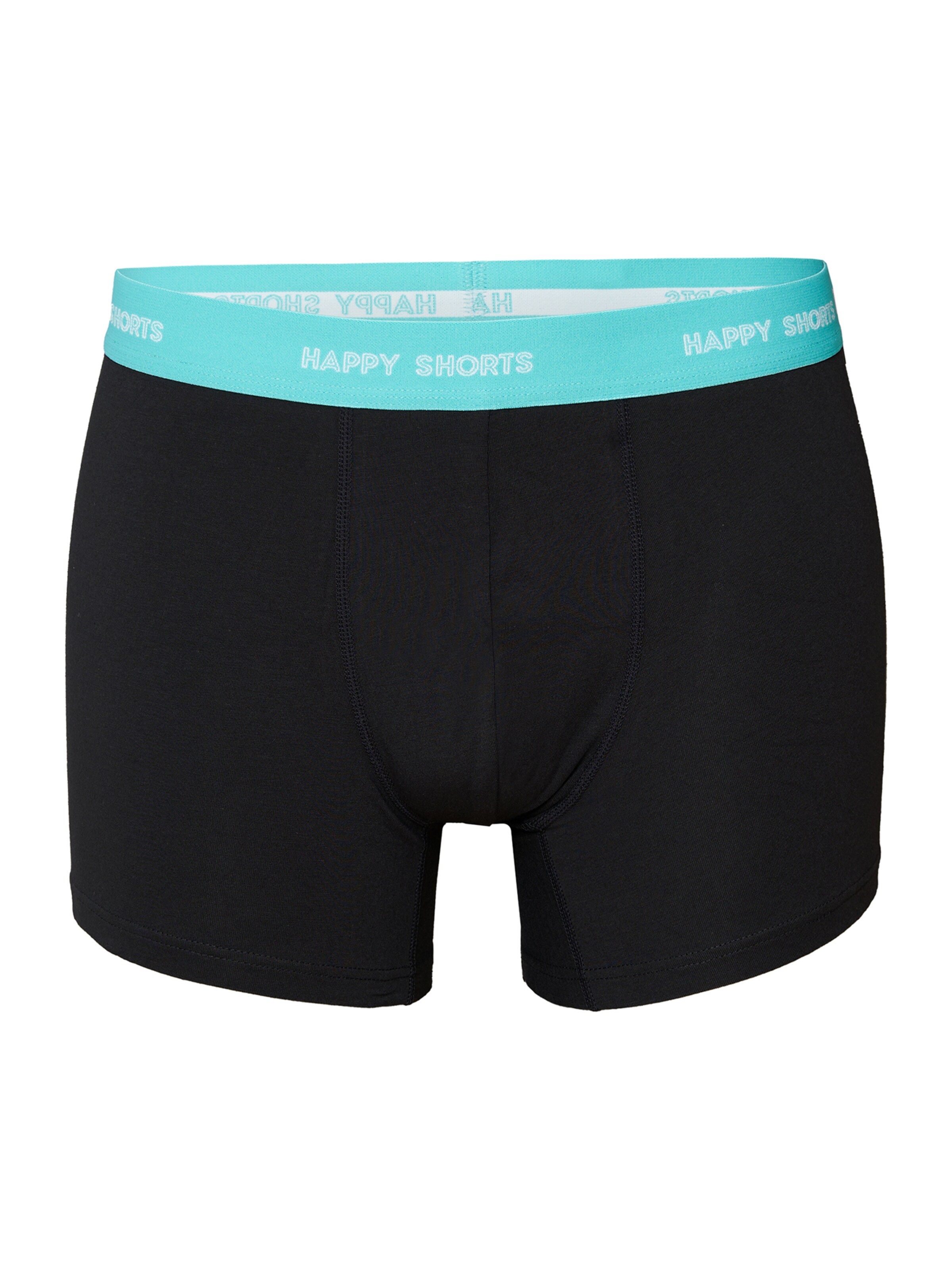 Happy Shorts Boxer shorts ' Jersey ' in Black