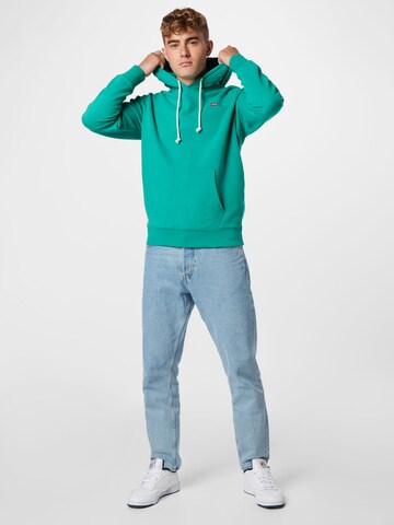 LEVI'S ®Regular Fit Sweater majica 'Original Housemark Hoodie' - zelena boja
