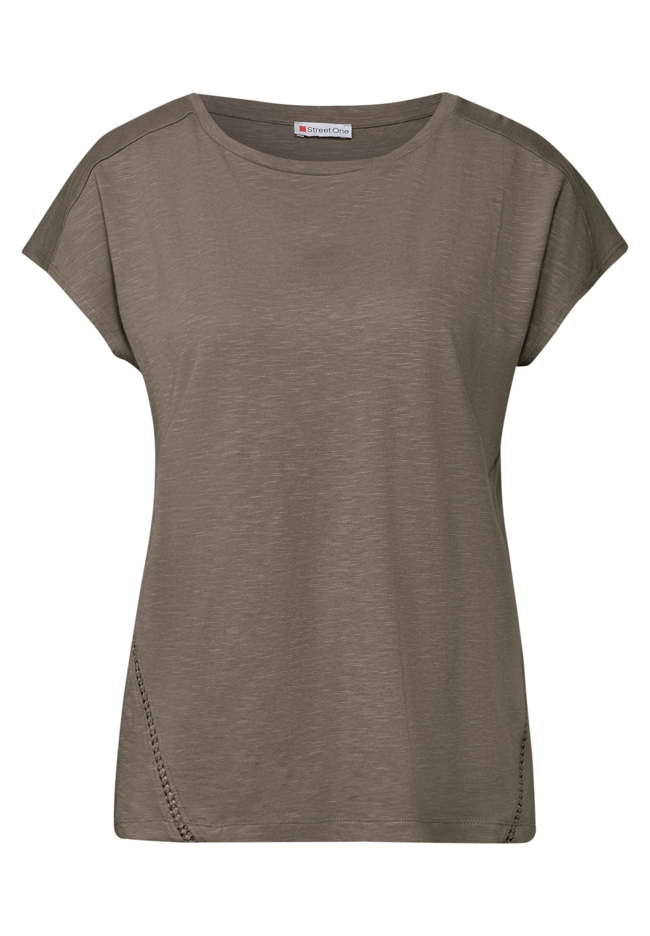 STREET ONE Shirt in Grey: front
