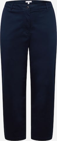 Regular Pantalon Tommy Hilfiger Curve en bleu : devant