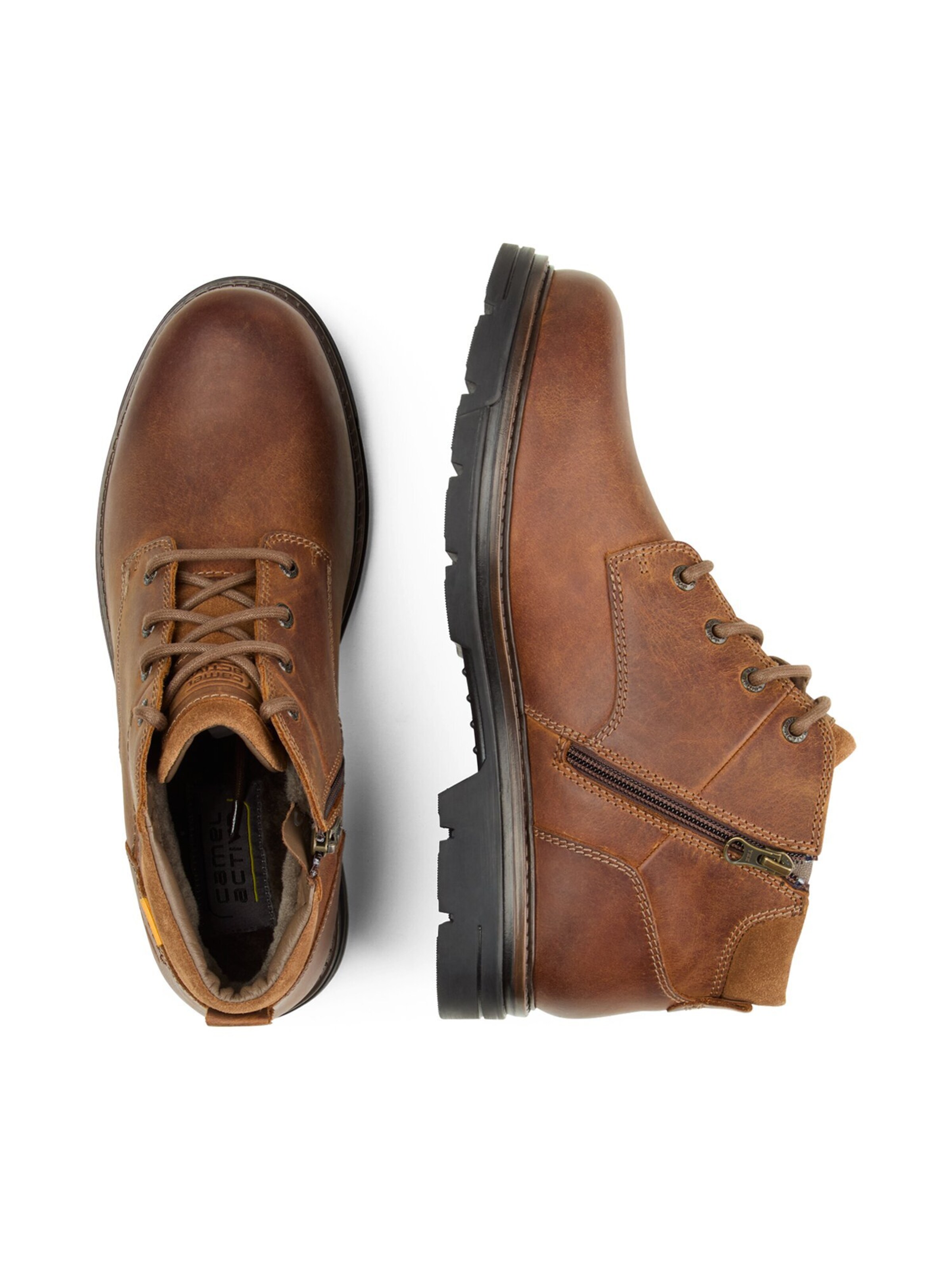 CAMEL ACTIVE Lace-Up Boots in Brown