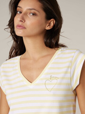 T-shirt 'Vamika' Deeluxe en jaune