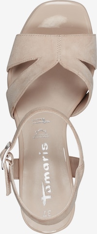 TAMARIS Sandale in Beige