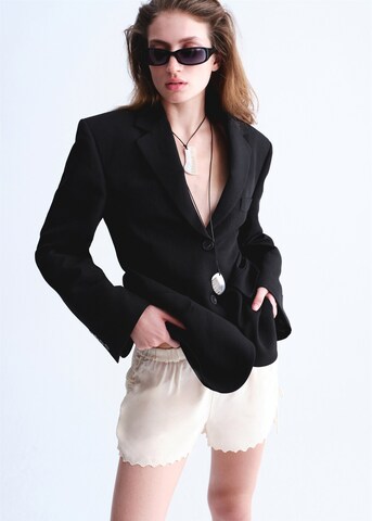 MANGO Regular Pants 'Goji' in Beige: front