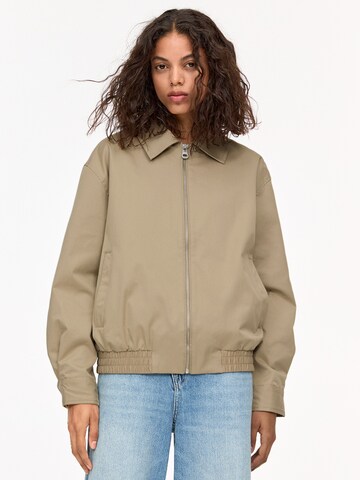 Pull&Bear Overgangsjakke i beige: forside