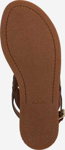 CLARKS Sandały 'Karsea' w kolorze brązowy