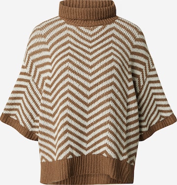 ZABAIONE Sweater 'Mo44lly' in Brown: front