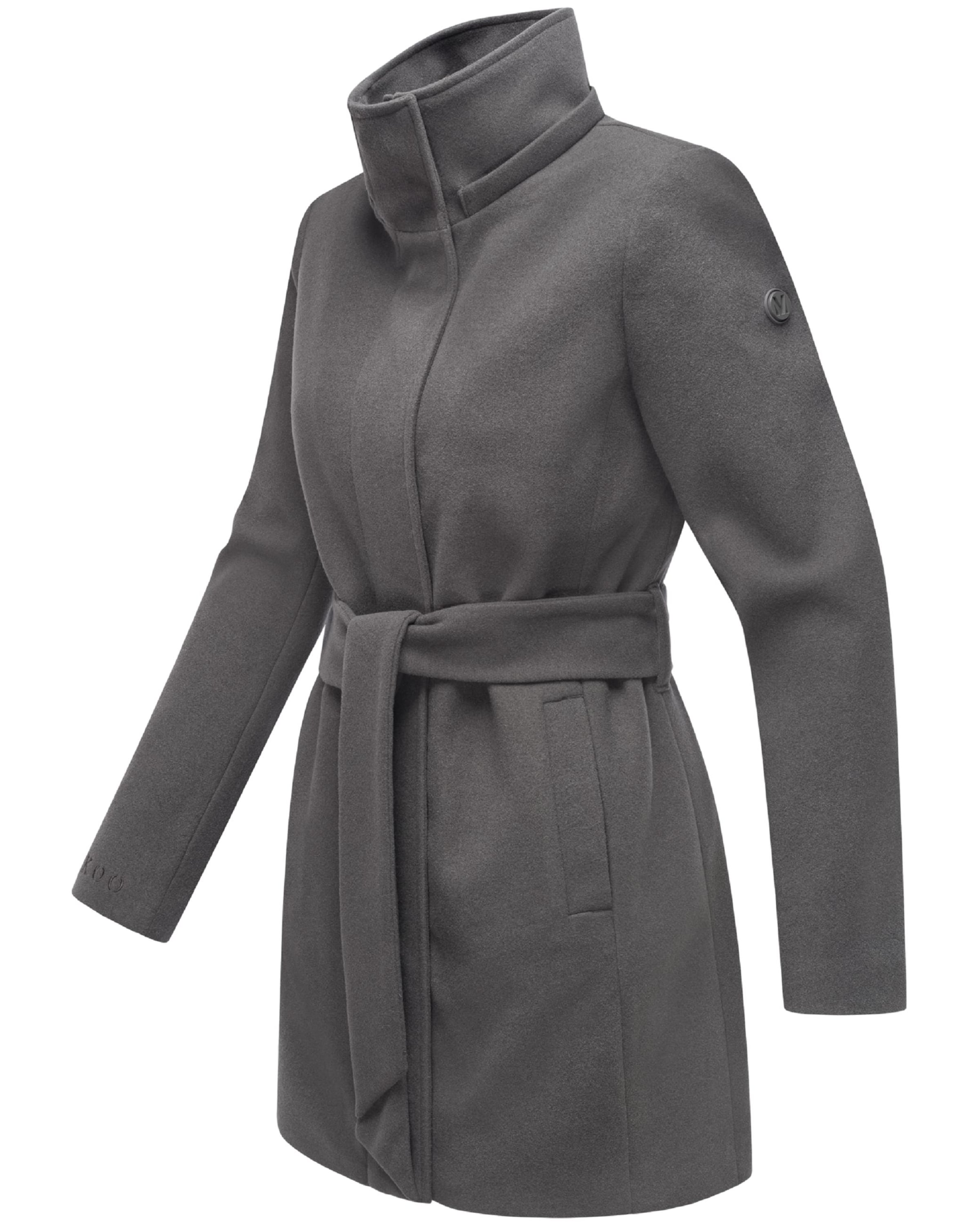 Manteau mi-saison 'Katalinaa 16' MARIKOO en gris