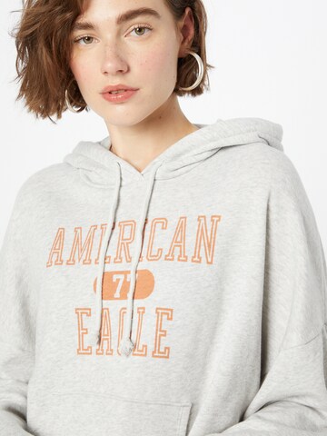 American Eagle Sweatshirt i grå