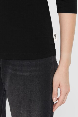 SENSES.THE LABEL Shirt in Black