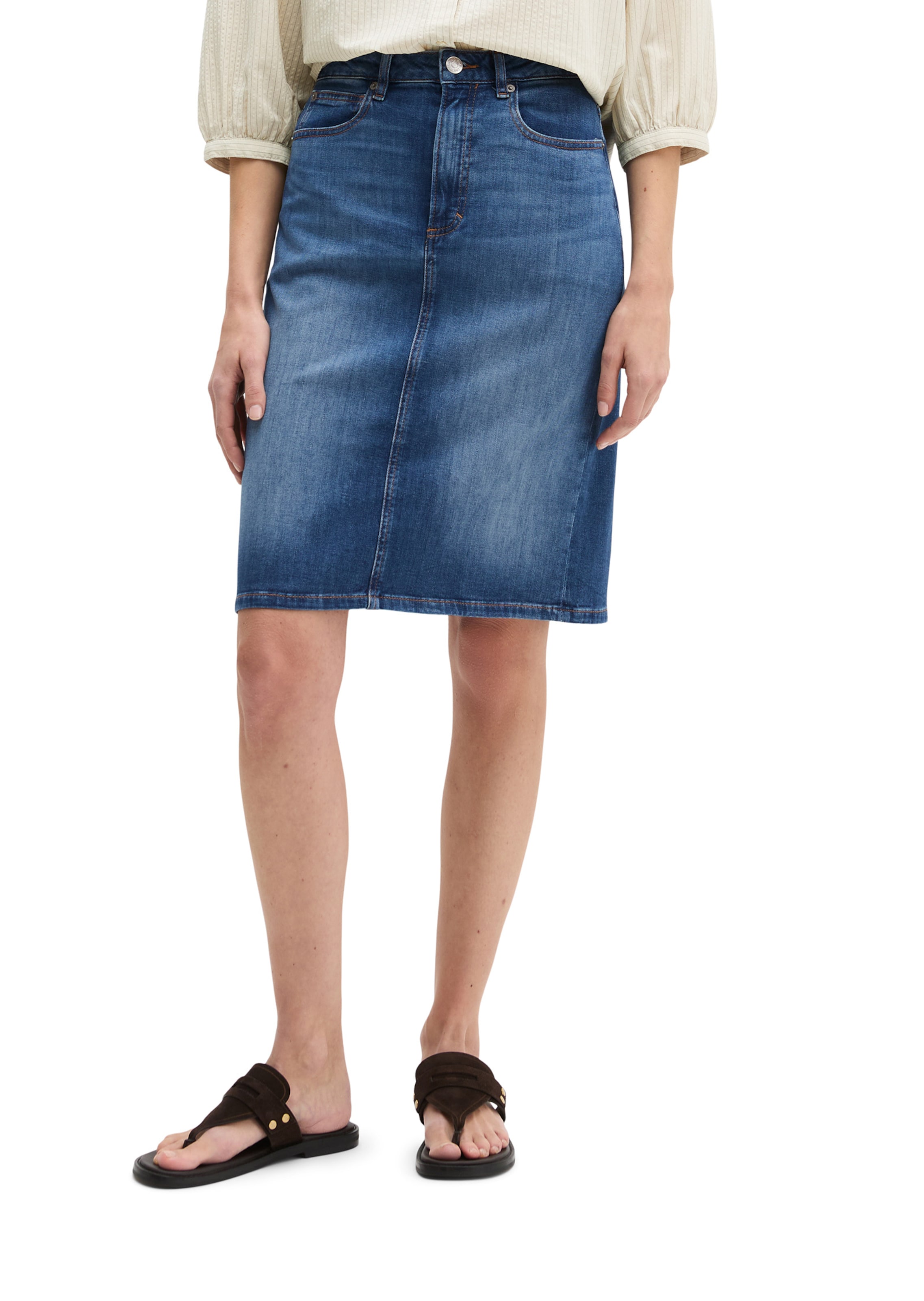 Marc O'Polo Skirt in Blue: front