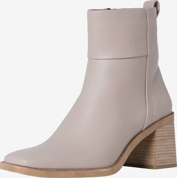 MARCO TOZZI Ankle Boots in Beige: front