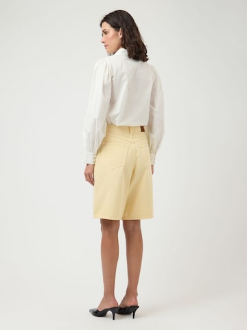 Wide leg Pantaloni 'SUN ' di YAS in beige