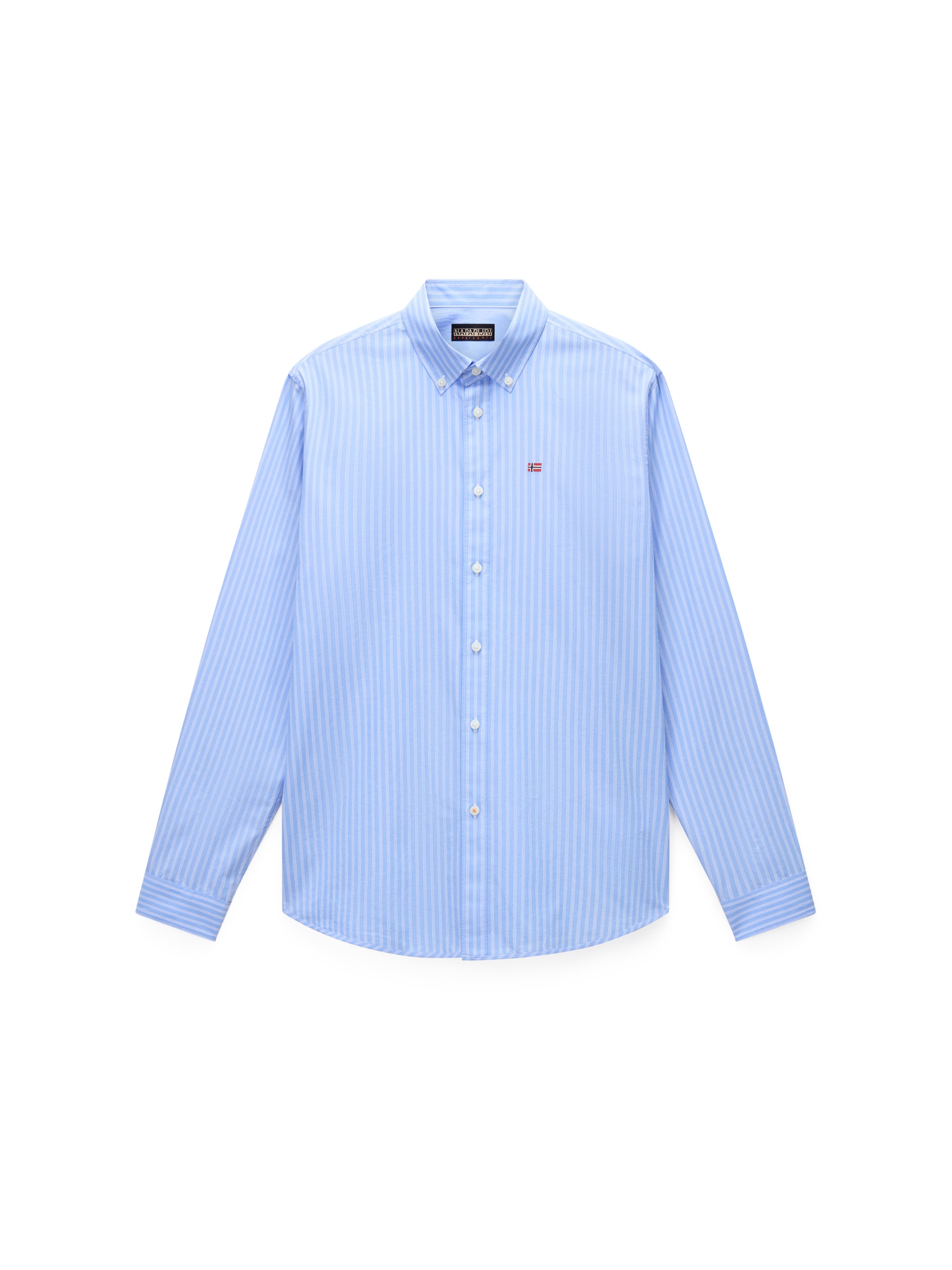 NAPAPIJRI Hemd 'Terra' in taubenblau / weiß, Produktansicht