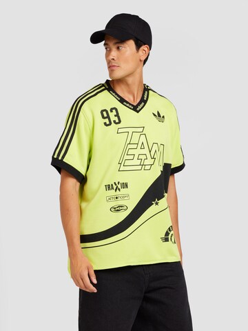 ADIDAS ORIGINALS Shirt 'TEAM 93' in Yellow: front