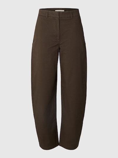 SELECTED Pantalón chino en 36/32 en marrón, Vista del producto