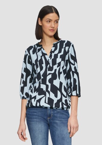 s.Oliver Blouse in Blue: front