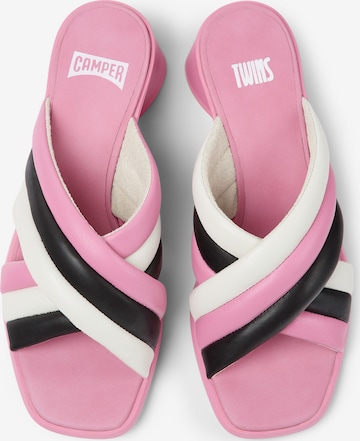 CAMPER Mules 'Kiara Twins' in Pink